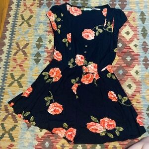 Urban outfitters floral romper